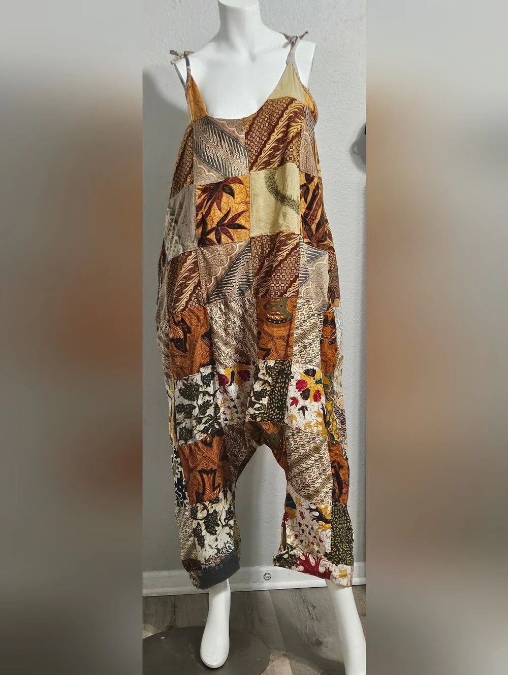 Jaded Gypsy Patchwork Dreams Overalls One Size